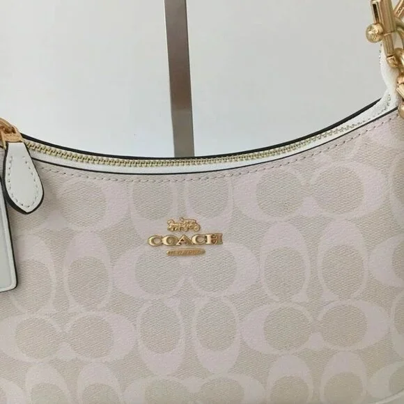 Coach Teri Shoulder Bag In Signature Canvas CA548 - Picture 4 of 7